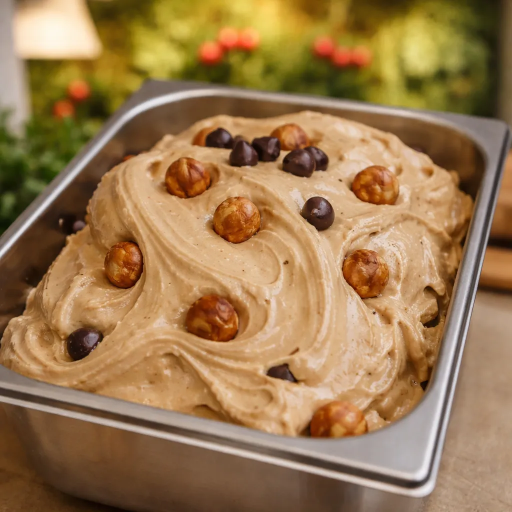 Gelato alla nocciola