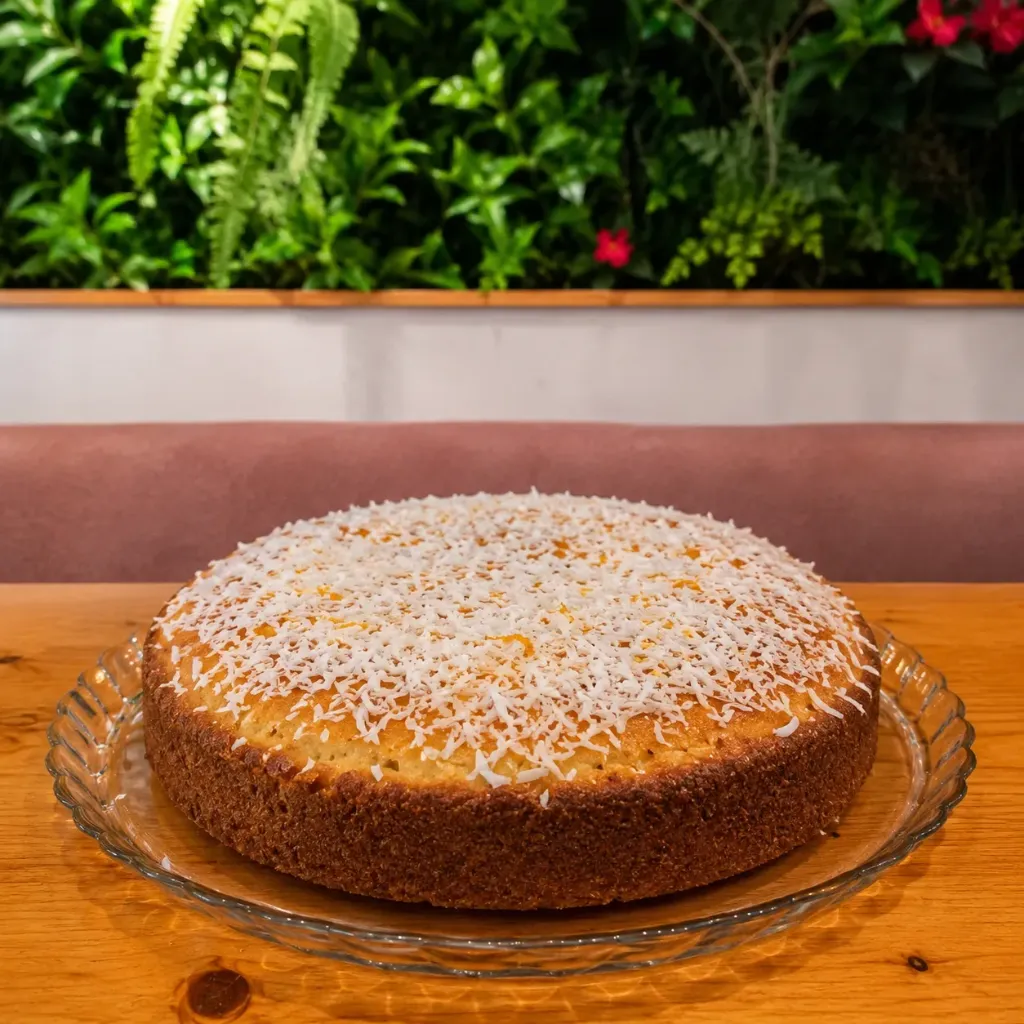 Torta proteica al cocco