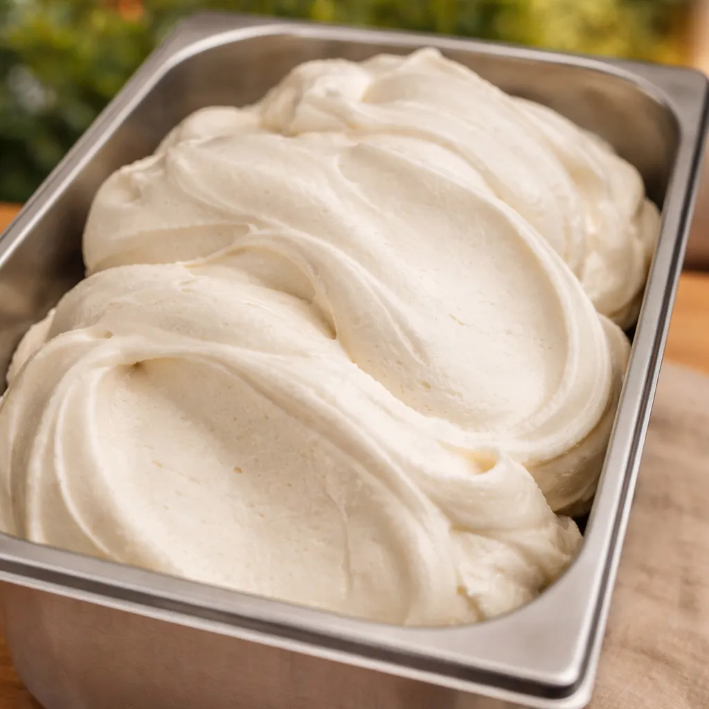 Gelato fior di riso e mandorla